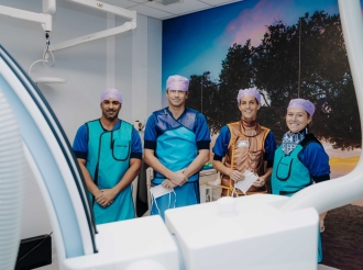 Hospital a ehecuta pa prome biaha dos embolisacion di arteria di prostaat